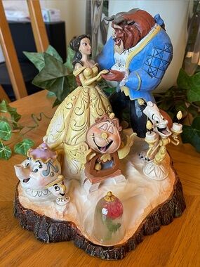Jim Shore “A Tale as Old As Time” Beauty and the Beast Figurine